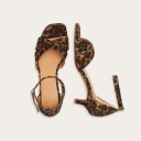 Shosh Sandals, pattern velvet